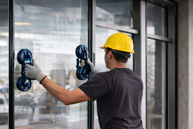 commercial door installation safety
