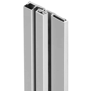 FULL SURFACE MOUNT HD CONT HINGE 83"- CLEAR