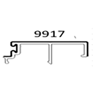 1" DOOR STOP-  ANODIZED