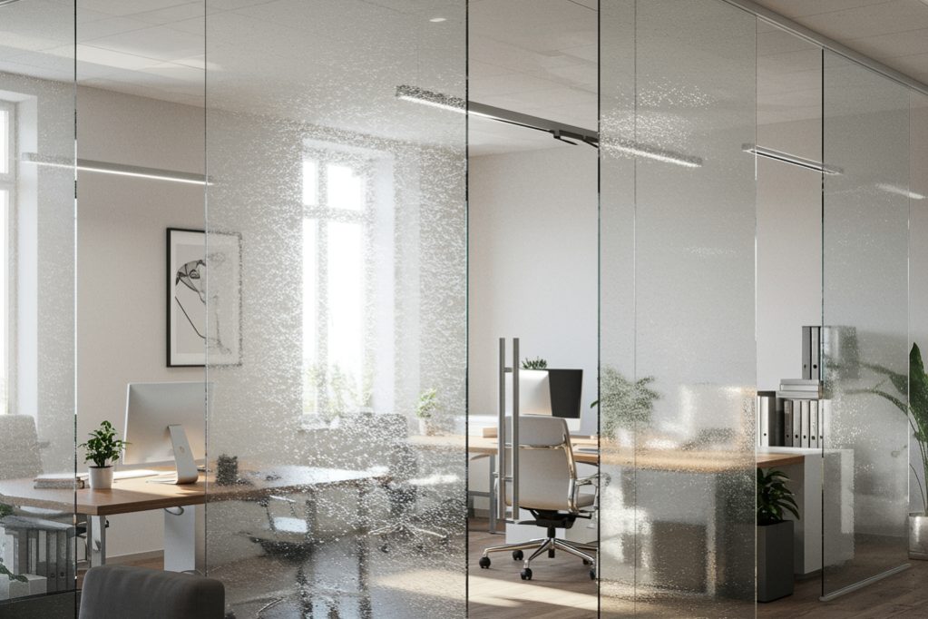 commercial patterned glass