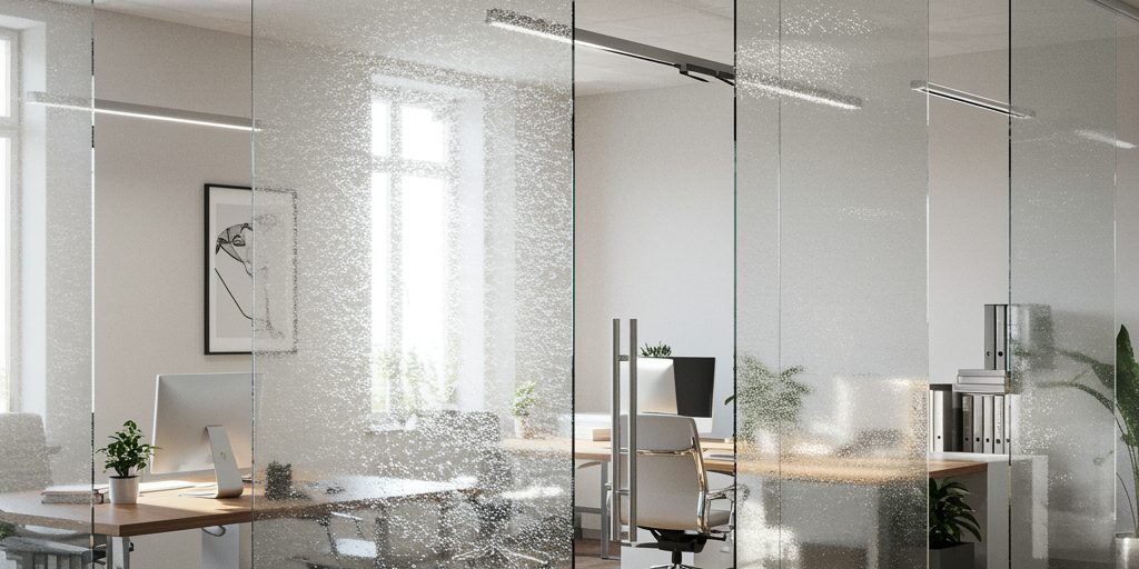 commercial patterned glass