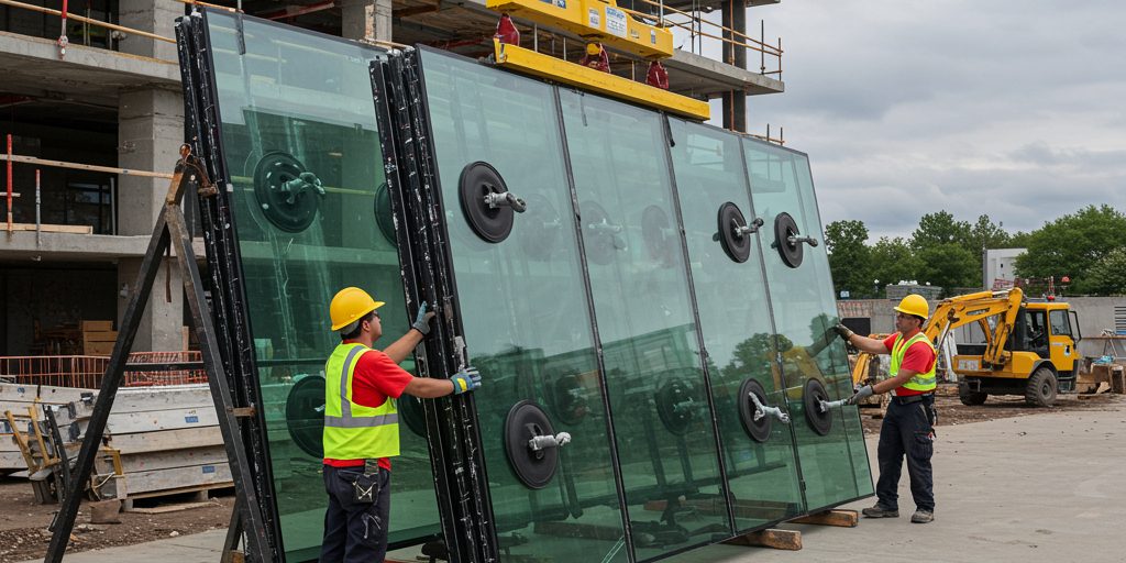 insulated glass units handling