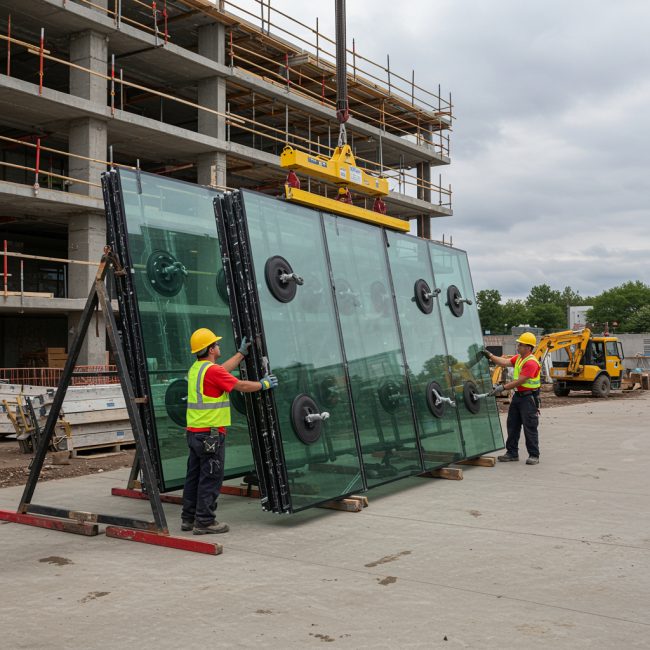 insulated glass units handling